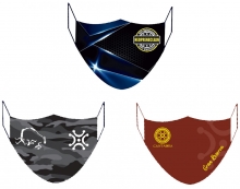 MASCARILLA HOMOLOGADA Y  PERSONALIZADA. MAS DE 128 LAVADOS. CANTIDAD MINIMA: 25 UNIDADES. IVA INCLUIDO